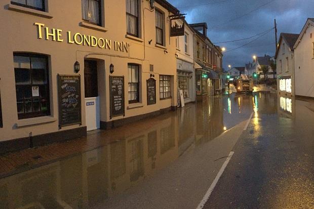 Damage and disruption as 2016’s first named storm hits