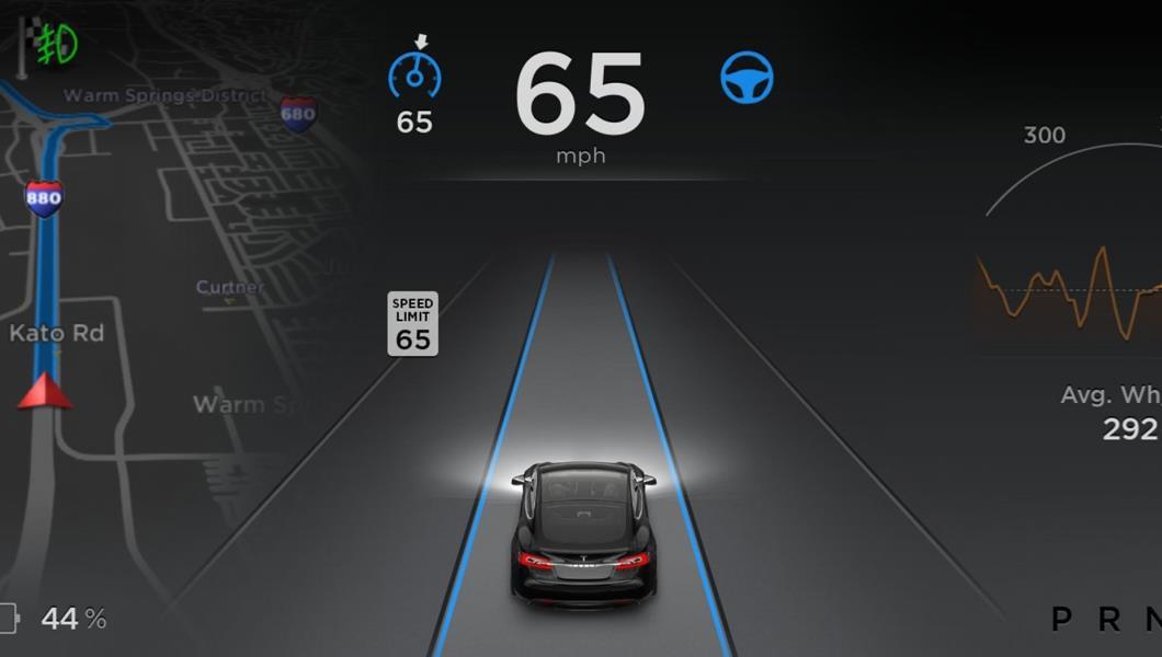 Tesla launches car Autopilot