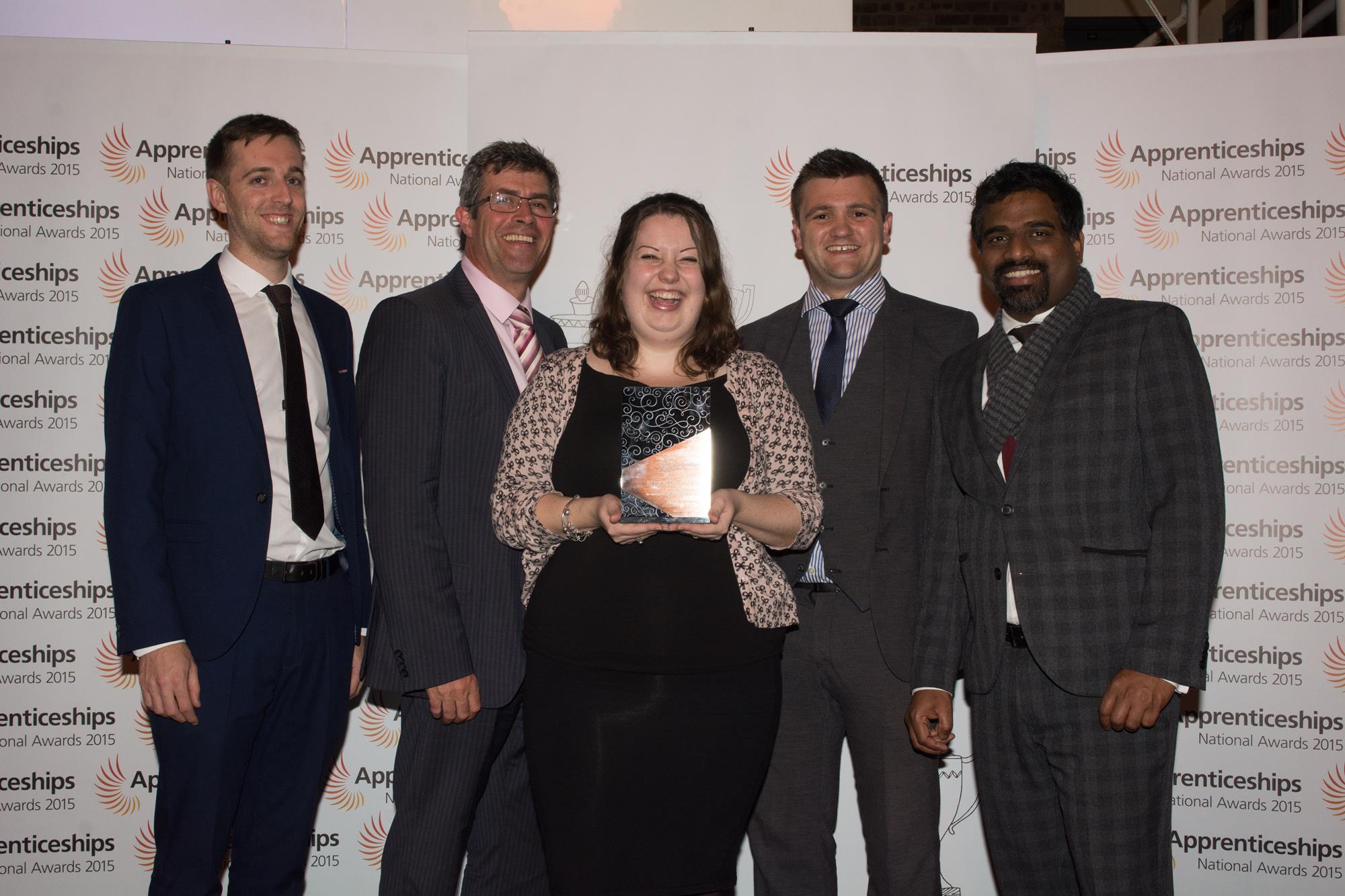 Be Wiser wins apprenticeship employer award