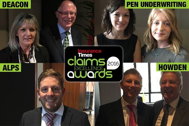 Claims finalists tell their inspiring stories - Howden, Deacon, Bluefin, Alps, Pen and more