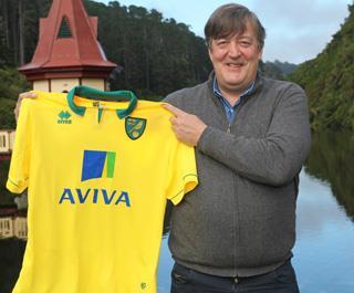 Norwich City director Stephen Fry