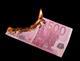 Euro, money, burning, france, germany, europe, crash, bankrupt