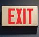 Exit, sign, leave, quit, resign